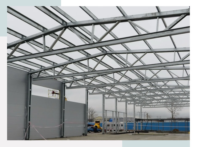 Строительство складов в Шадринск от 620 руб. за м²