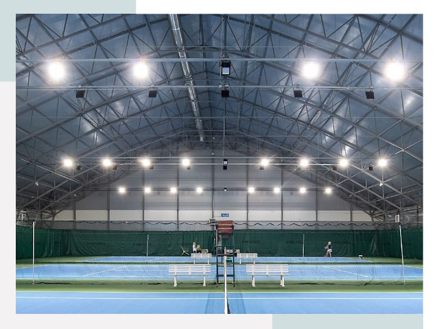 Строительство теннисных кортов в Шадринск от 620 руб.