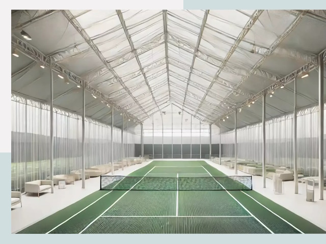 Строительство теннисных кортов в Шадринске