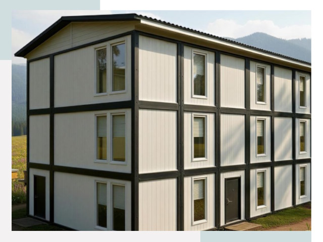 Модульные общежития в Шадринске