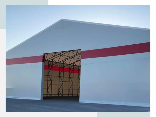 Быстровозводимые ангары в Шадринске