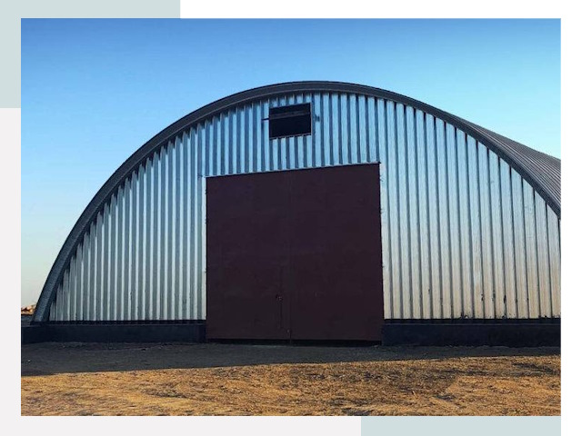 Арочные ангары в Шадринске