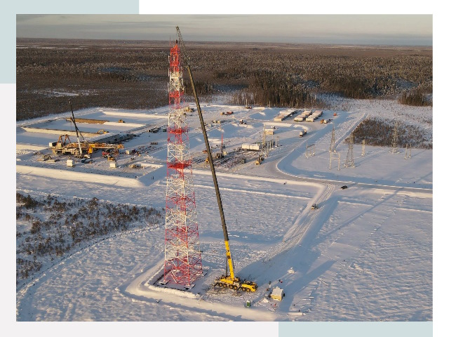 Мачты связи в Шадринске