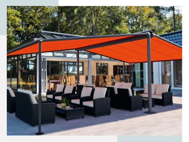 Навесы для кафе и ресторанов в Шадринске