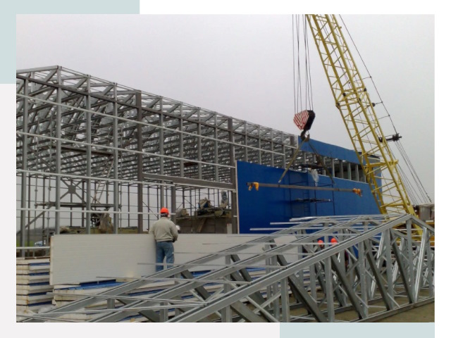 Монтаж ангаров в Шадринске